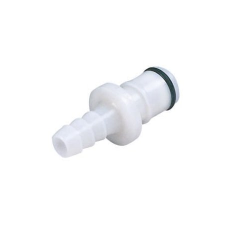 Insert, Acetal, Push Fit 1/4", Barbed 1/4"