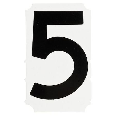 NumberLabel,1-3/4inH,7/8inW,PK10