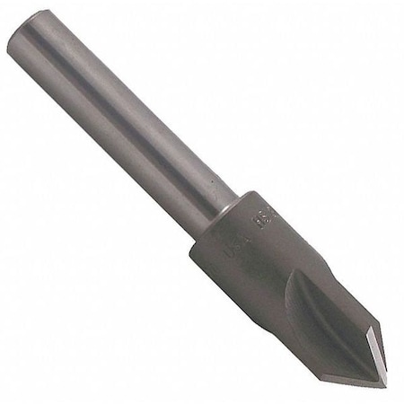 Drill/Countersink,4 FL,60 deg.,5/8in,TiN