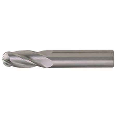 Ball End Mill, 0.0625 in, Carbide