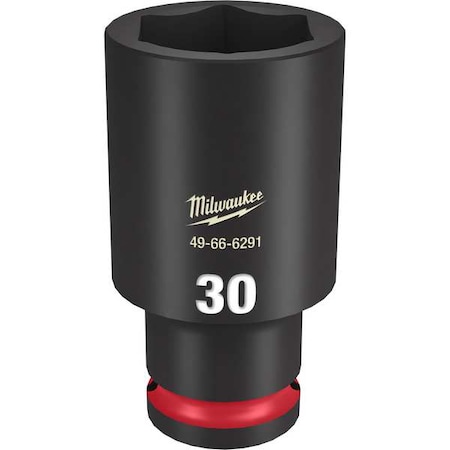 30mm SHOCKWAVE Impact Duty 1/2 in. Drive Deep Well 6 Point Impact Socket