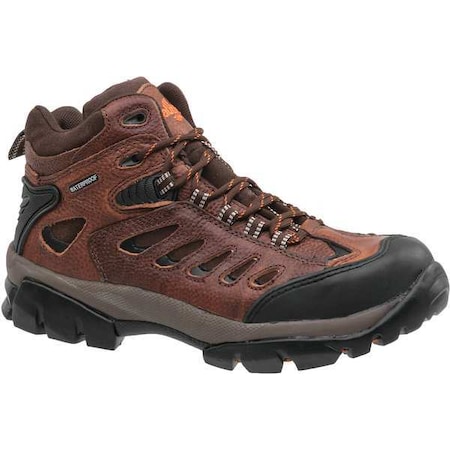 Hiking Boots,Men,11-1/2M,Lace Up,Brwn,PR