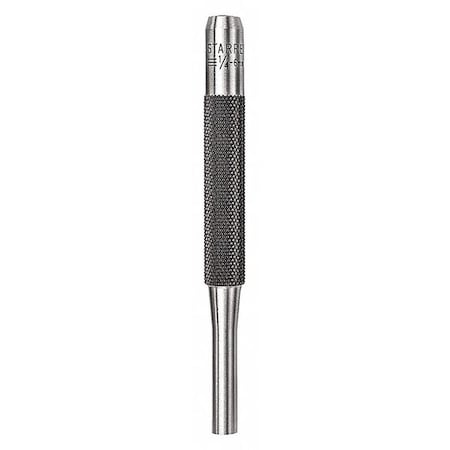 Drive Pin Punch,4" L,1/4" Tip Size
