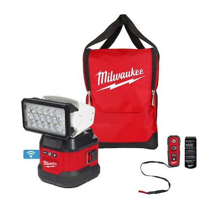 M18 Utility Remote Control Search Light with Portable Base (Tool Only)
