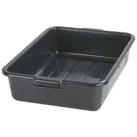 Tote Box, Black, Polyethylene