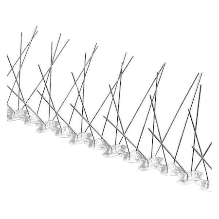 Bird Repellent Spikes,Bird-Flite,10 ft.