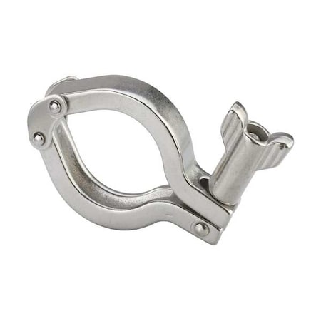 Clamp, Stainless Steel, Threaded, 4 in