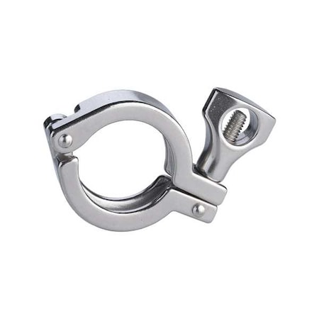 Clamp, Stainless Steel, Threaded, 4 in