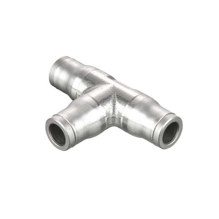Tee, SS, Push-Fit 10 mm, 10 mm, 10 mm