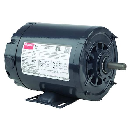 Three-Phase General Purpose Motor, 1/3 HP, 48 Frame, 230/460V AC Voltage, 1,725 Nameplate RPM