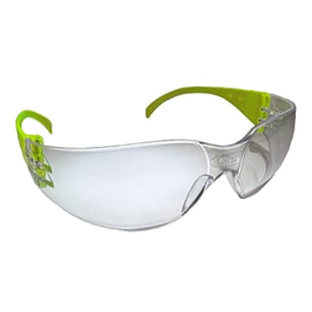 Intruder(R), Safety Glasses, Anti-Fog, Clear Lens, Frameless