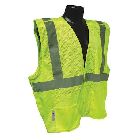 5XL High Visibility Vest, Green