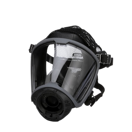 Full Face Respirator, G1 SCBA, Push to Connect, Size, L 0 Cartridges Included
