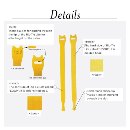 Cable Tie Strap, 12 in L, 1/2 in W, 2-3/4 in Max Bundle Dia., Black, Nylon, Polypropylene, 25 PK