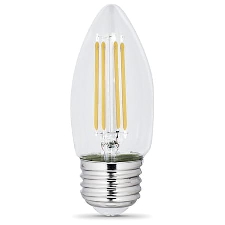 LED,3.3 W,B10,Medium Screw (E26),PK2