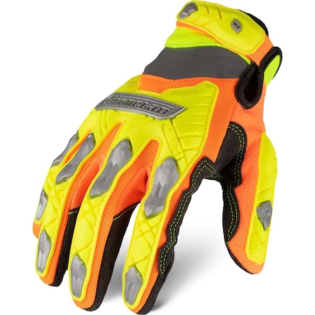 Mechanics Gloves,Full Finger,ANSI,XL,PR