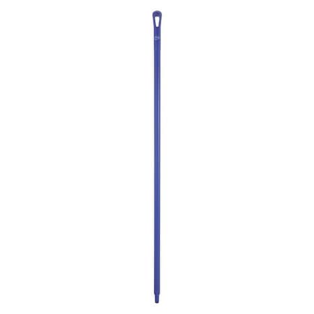 59" Color Coded Handle, 1 1/4 in Dia, Purple, Polypropylene