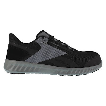Men's 3 in Composite Toe Athletic Shoe, Black/Gray, M, RB4020