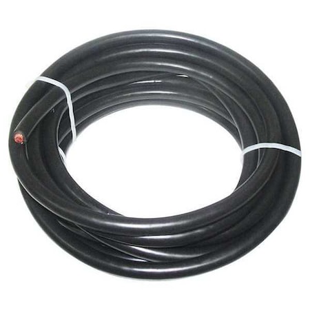 Battery Cable,2 ga,25ft.,Black