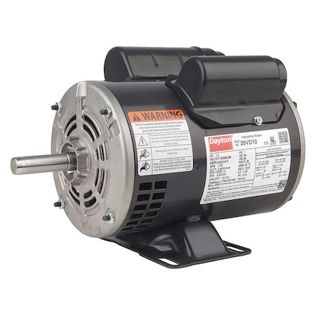 Capacitor-Start/Run General Purpose Motor, 1/2 hp HP, 115/208-230V AC Voltage, 56 Frame