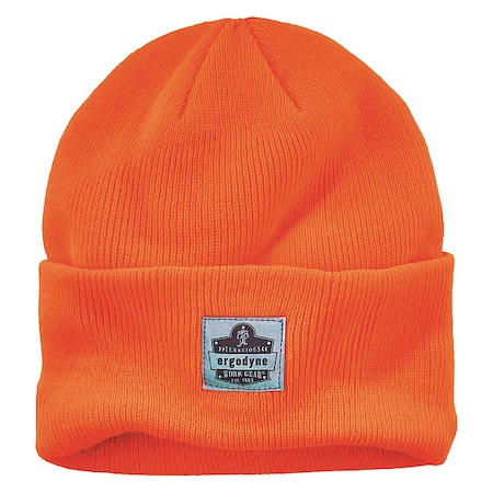 Knit Cap,Over The Head,Universal,Orange