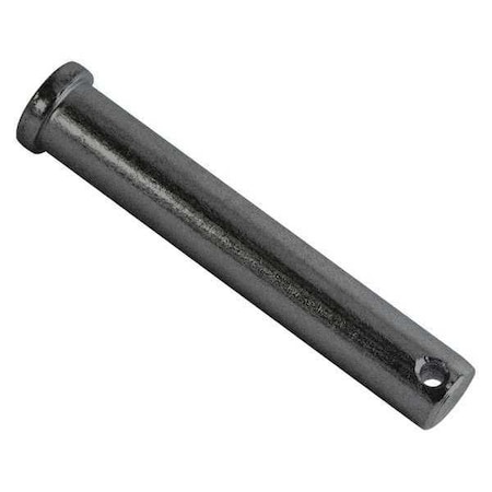 Clevis Pin, 3/8 in Dia, 1-1/64 in Usable Lg, Carbon Steel