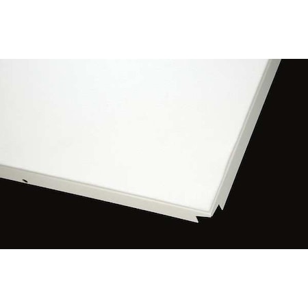 MetalWorks SecureLock Ceiling Tile, 24 in W x 24 in L, Square Lay-In, 15/16 in Grid Size, 8 PK