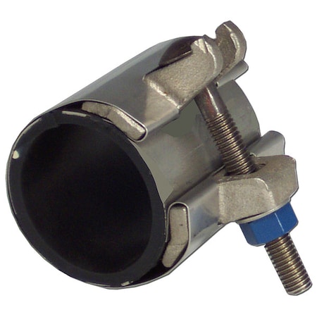 Pipe Repair Clamp,5/8"MaxOD,Full Cov,3"L