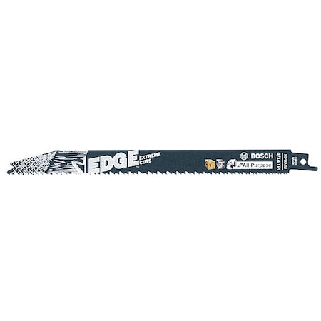 6 in x 8/14 TPI Reciprocating Saw Blade, BOSCH, 5 PK