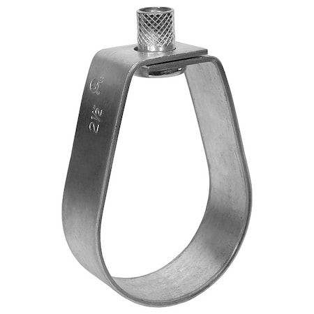 SwivelLoop Hanger,2"Pipe,Steel
