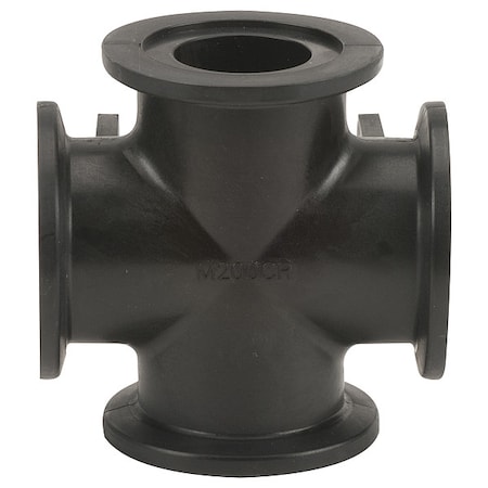 PP,Cross,2inFlange,Flange