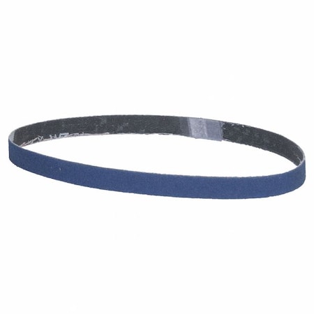 Sanding Belt, Coated, Zirconia Alumina, 40 Grit, Extra Coarse, BlueFire R887D, Blue