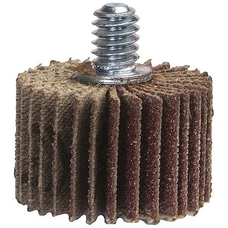 Flap Wheel,Aluminum Oxide,1 5/8" dia