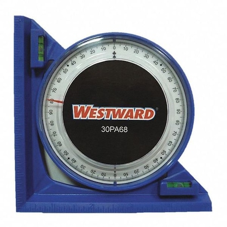 Angle Finder,90 deg.,5 in.,Blue
