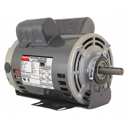 Capacitor-Start/Run General Purpose Motor, 1/2 hp HP, 115/230V AC Voltage, 56 Frame
