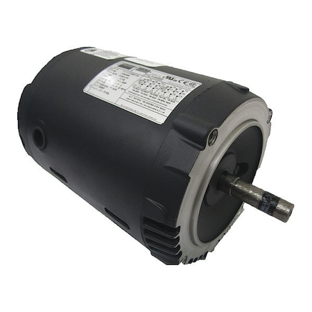 Three-Phase General Purpose Motor, 1 HP, 56C Frame, 230/460V AC Voltage, 3470 Nameplate RPM
