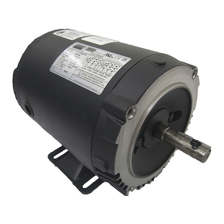 Three-Phase General Purpose Motor, 1/4 HP, 56C Frame, 230/460V AC Voltage, 1720 Nameplate RPM