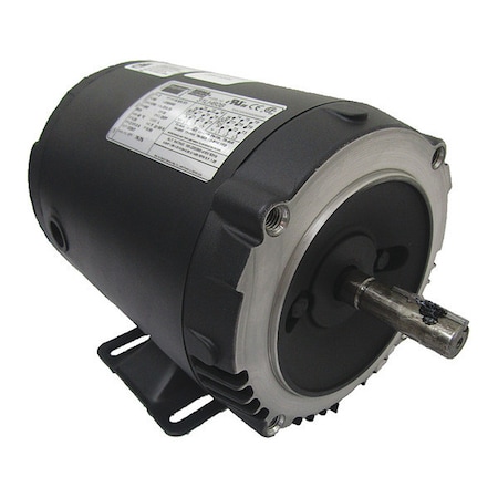 Three-Phase General Purpose Motor, 1/2 HP, 56C Frame, 230/460V AC Voltage, 1765 Nameplate RPM