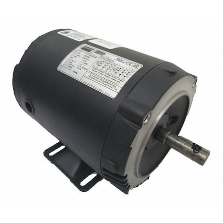 Three-Phase General Purpose Motor, 3/4 HP, 56C Frame, 230/460V AC Voltage, 3485 Nameplate RPM