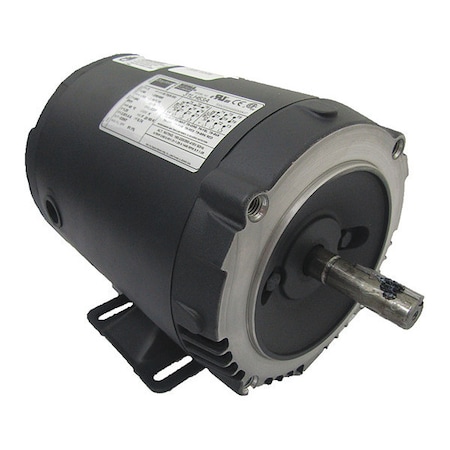Three-Phase General Purpose Motor, 3/4 HP, 56C Frame, 230/460V AC Voltage, 1760 Nameplate RPM