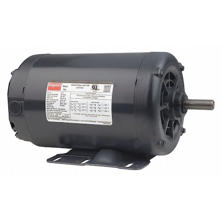 Three-Phase General Purpose Motor, 3/4 HP, 56H Frame, 230/460V AC Voltage, 1,140 Nameplate RPM