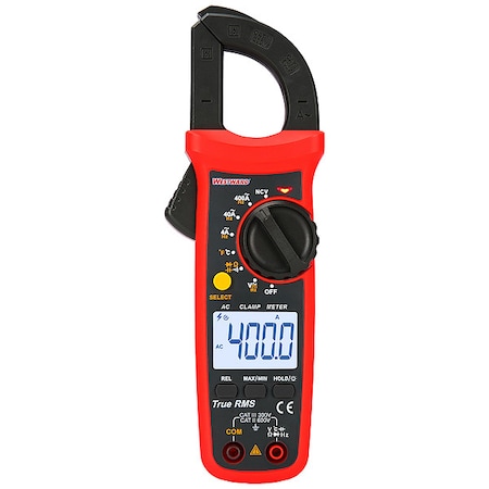 DigitalClampMeter,TRMS,400A,600VAC