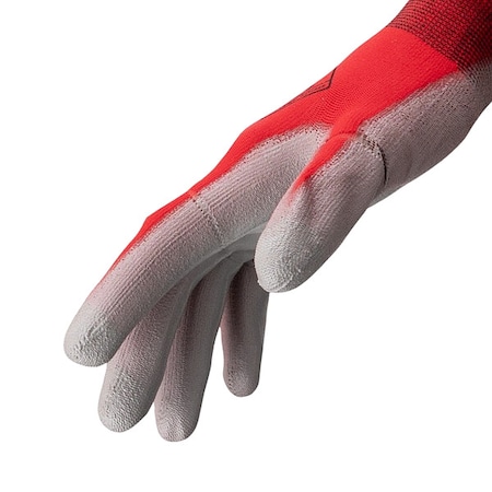 Knit Gloves, Cut Level A1 ,Polyurethane ,Textured ,XL 1 PR