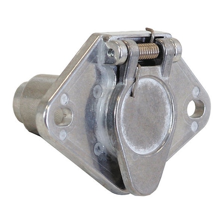 4-Way Die-Cast Metal Trailer Connector -Truck Side