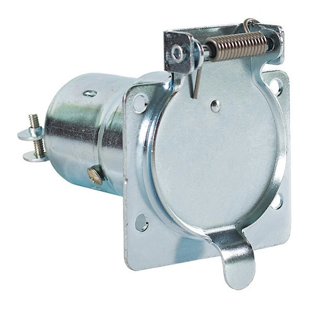 7-Way Stamped Zinc Trailer Connector - Truck Side