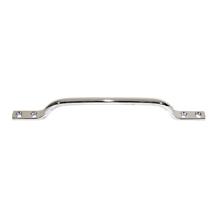 Chrome-Plated Solid Steel Grab Handle - 5/8 Diameter x 36 Inch Long
