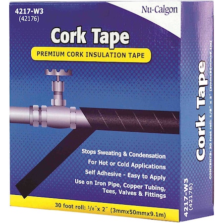 Cork Tape, 30 ft L, 2 in W