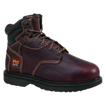 Men's 6-Inch Work Boot, 10 1/2 M, Burgundy, 50504