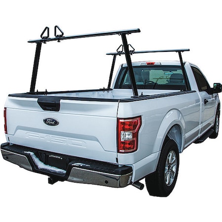 Black Aluminum Truck Rack
