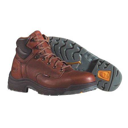 Men's 6-Inch Work Boot, 12 M, Leather, Brown, 26063